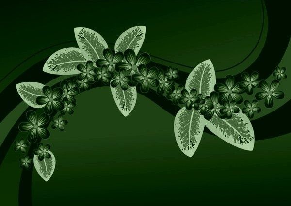 Fond fleuri pour vos créations