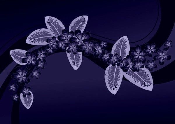 Fond fleuri pour vos créations