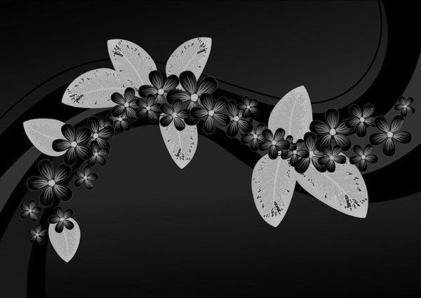 Fond fleuri pour vos créations