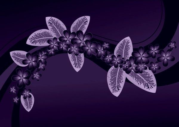 Fond fleuri pour vos créations