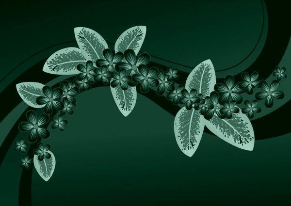 Fond fleuri pour vos créations