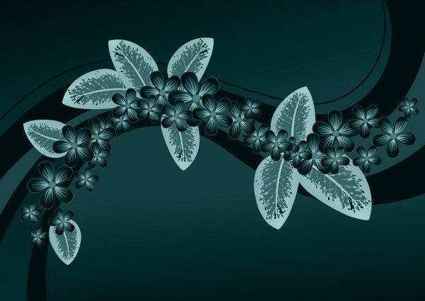 Fond fleuri pour vos créations