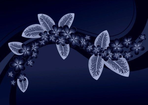 Fond fleuri pour vos créations