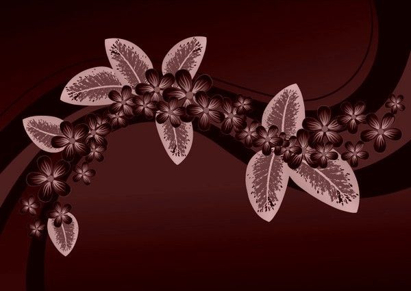 Fond fleuri pour vos créations